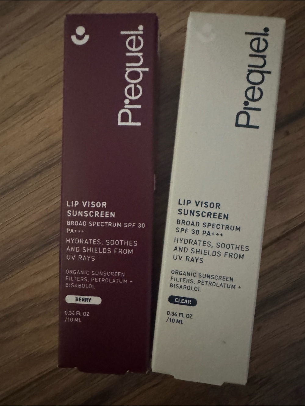 Prequel Lip Visor Sunscreen SPF 30 - Berry & Clear